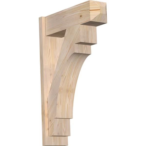 Merced Smooth Craftsman Outlooker, Douglas Fir, 7 1/2